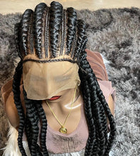 Load image into Gallery viewer, Full Lace Cornrow- Anita Unit.